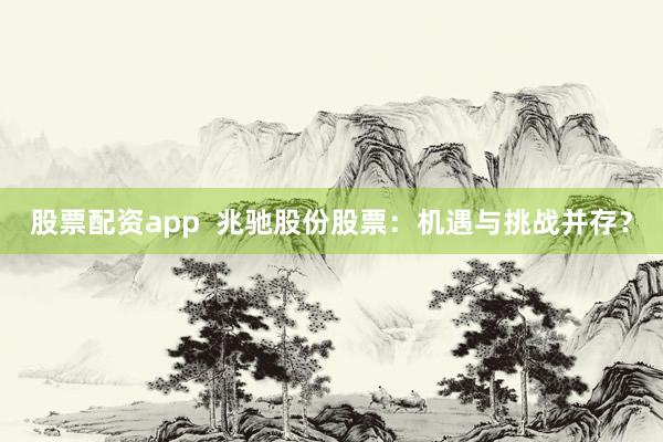 股票配资app 兆驰股份股票:机遇与挑战并存?
